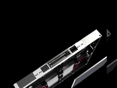 کابینت LED آلومینیومی 480×480×44mm