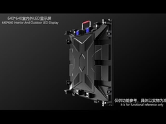 کابینت های آلومینیومی 640*640*61.5 میلی متری در داخل و داخل خانه برای ماژول های صفحه نمایش LED 320*160 میلی متری