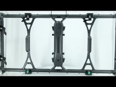 1000*500*69mm پوشه های کابینت آلومینیومی برای ماژول های نمایش LED p3.91mm