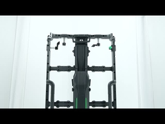 500mm*1000mm*76.5mm لباس کابینت آلومینیومی برای ماژول نمایش LED 250*250mm