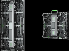 کابینت آلومینیومی 500mm*500mm*68mm مناسب برای ماژول صفحه نمایش LED 250*250mm