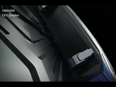 P3.91 هم برای محیط داخلی و هم برای محیط خارجی کابینت آلومینیوم 1000mm*500mm*69mm