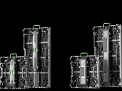 کابینت آلومینیومی 500mm*1000mm مناسب برای ماژول‌های 250mm*250mm