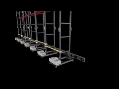 نصب نمایشگر LED اجاره‌ای پایه و براکت 4 28s