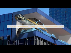 P5.71 RGB نگهدارنده آلومینیومی صفحه نمایش LED سه بعدی حرفه ای در فضای باز با چشم غیر مسلح