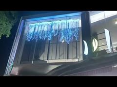 صفحه نمایش LED مشبک شفاف 3 متر * 2.5 متر برای پنجره پرده ای فروشگاه خرده فروشی