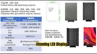نمایشگر LED میز جلو برای مشاغل