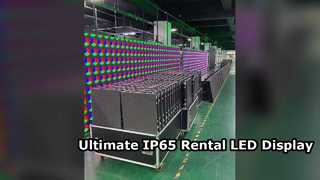 صفحه نمایش LED اجاره ای Longdaled P3 91 IP65 ضد آب