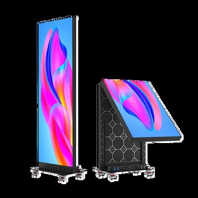 صفحه نمایش پوستر LED تاشو، قابل انعطاف و متحرک P1.86 GOB