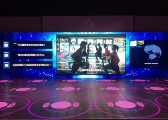 AC110V تا 220V Diy Led Dance Floor Digital 900cd /M2