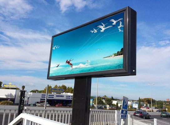 تابلوهای نمایشگر LED ویدئویی رنگی کامل فضای باز P6.67 صفحه نمایش تبلیغاتی تجاری