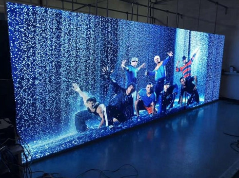 P3.91 صفحه نمایش LED استیج پس زمینه صفحه نمایش دیواری داخلی 3.91 میلی متر