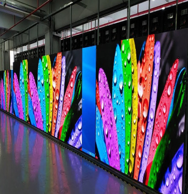 P3.91 صفحه نمایش LED استیج پس زمینه صفحه نمایش دیواری داخلی 3.91 میلی متر