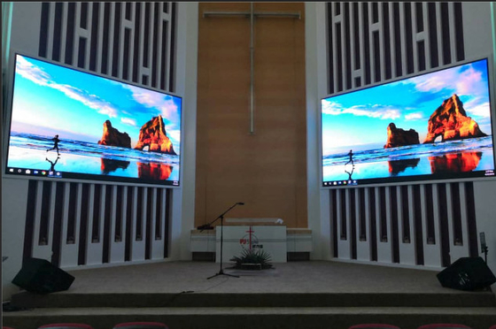 دمای رنگ 6500K صفحه نمایش LED اجاره ای 3840Hz نرخ تازه سازی