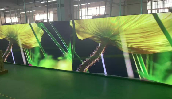 نمایشگر LED اجاره ای 3.91 میلی متری سیستم نواستار با زاویه دید 140 درجه