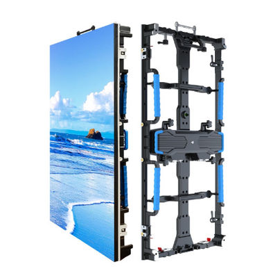 SMD1921 465 نانومتری استیج پس زمینه صفحه نمایش LED صفحه نمایش بزرگ خمیده 180W/M2