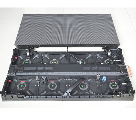 صفحه نمایش LED سفارشی 64*64 پیکسلی 200 وات/متر مربع 3.91 میلی متر پیچ پیکسل