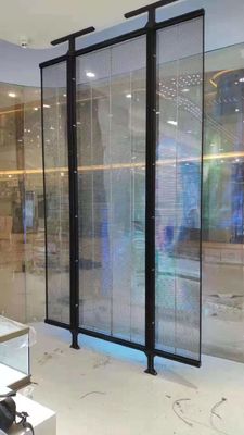 صفحه نمایش LED شیشه‌ای شفاف با شفافیت بالا، زاویه دید وسیع و مصرف انرژی کم برای استفاده داخلی و خارجی