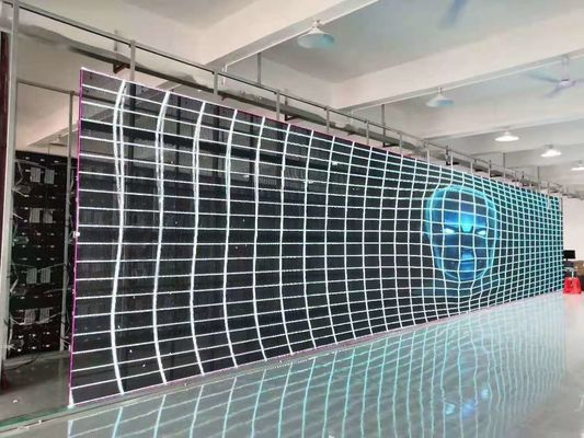 صفحه نمایش پنجره LED با تازه سازی بالا Antiwear 3.9 میلی متر صفحه نمایش LED 60 هرتز اسکن 16