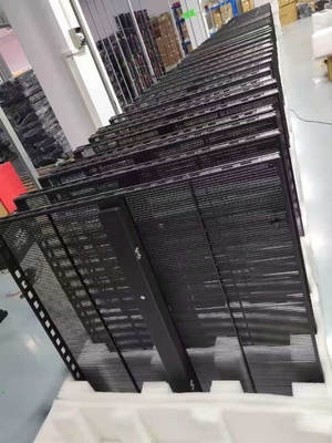 زاویه دید وسیع صفحه نمایش LED شیشه ای شفاف با وضوح بالا سبک وزن