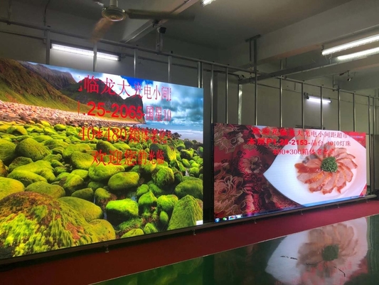 تراکم بالا 640000 پیکسل/㎡ حداکثر صفحه نمایش LED پیکسل کوچک. 800W/㎡ مصرف برق