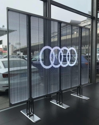 دیوار تصویری شفاف با وضوح بالا با روشنایی بالا 4500cd/m²