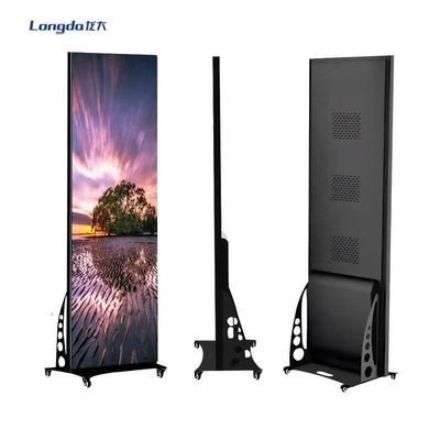 پوستر تبلیغاتی پخش کننده ویدئو LED تمام رنگی داخلی HD P1.25 P1.538 P1.86 P2 P2.5 P3