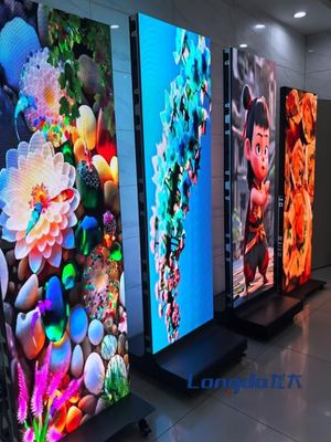 پوستر تبلیغاتی پخش کننده ویدئو LED تمام رنگی داخلی HD P1.25 P1.538 P1.86 P2 P2.5 P3