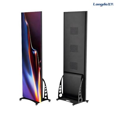 پوستر نمایشگر LED داخلی HD P1.538 پخش کننده ویدئویی تبلیغاتی با کیفیت بالا و هزینه کمتر