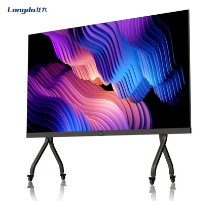 صفحه نمایش LED یکپارچه 135 اینچی تلویزیون هوشمند، دیوار ویدئویی کنفرانس، پنل های فوق العاده نازک