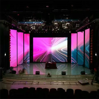 نمایشگر LED اجاره ای 3.91 میلی متری سیستم نواستار با زاویه دید 140 درجه