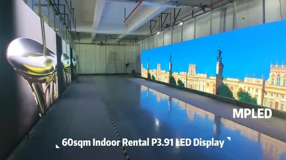 نمایشگر LED اجاره ای با نرخ تازه سازی بالا 3840 هرتز در مقیاس خاکستری 14 بیتی