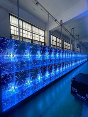 دمای رنگ 6500K صفحه نمایش LED اجاره ای 3840Hz نرخ تازه سازی