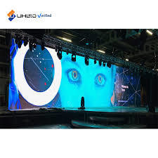 500 × 500 میلی متر نمایش LED اجاره ای دیوار ویدئویی 3840 هرتز زاویه دید عریض