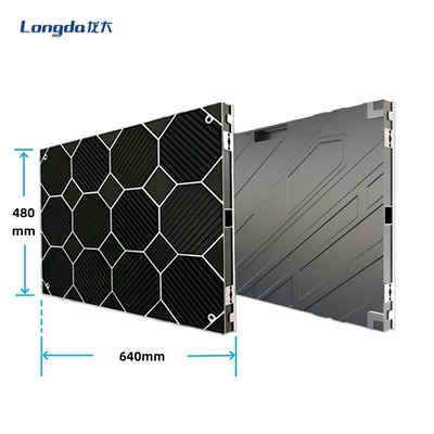 نمایشگر LED پیکسلی کوچک انیمیشن 32 * 16 سانتی‌متر ODM کابینت 640 * 480 میلی‌متر