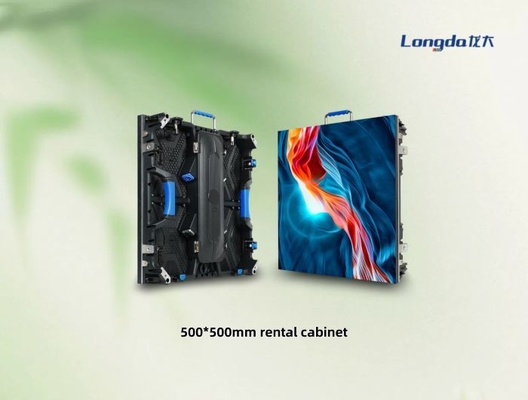 نمایشگر LED اجاره ای صفحه نمایش کنسرت تجاری SMD 2020 500x1000mm IP65