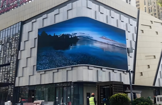صفحه نمایش LED تبلیغاتی ویدیویی رنگی Full HD در فضای باز Longda P8، صفحه نمایش LED حرفه ای 3840HZ