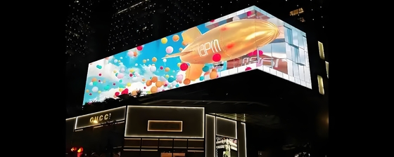 صفحه نمایش LED تبلیغاتی ویدیویی رنگی Full HD در فضای باز Longda P8، صفحه نمایش LED حرفه ای 3840HZ