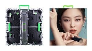 کابینت آلومینیومی دایکاست P3.91 با وضوح بالا برای نمایشگر LED اجاره ای داخلی