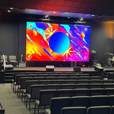 Indoor Best HD LED stage Backdrop Screen For Church & Concert P1.5 P1.9 P2.6 P2.9 P3.9