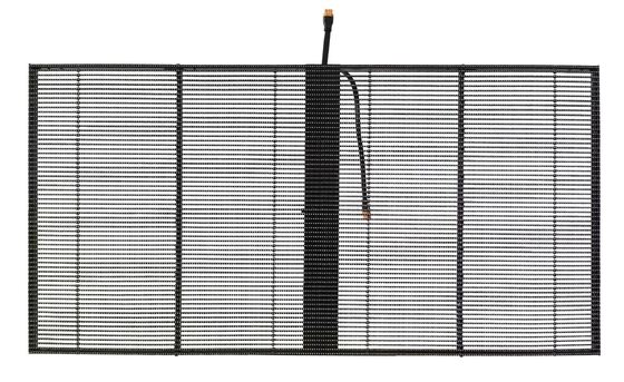 صفحه نمایش LED شیشه ای شفاف تبلیغاتی تجاری در فضای باز SMD1921 1/2 Scan ODM