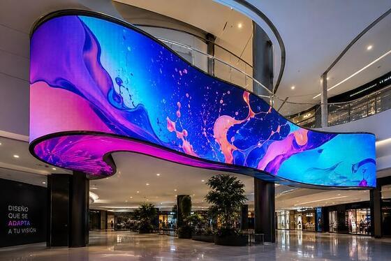 ماژول صفحه نمایش LED انعطاف پذیر ROHS CCC 1920Hz 320*160mm