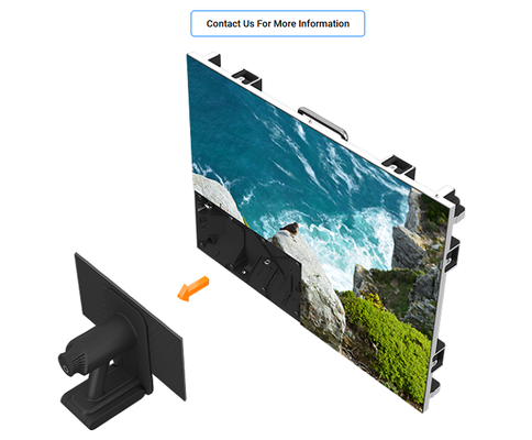 SMD1515 نمایشگر محدود پیکسل پیچ LED P1.875 تبلیغات 1R1G1B نصب آسان