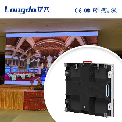 نمایشگرهای LED خمیده ISO14001 P2mm SMD1515 LED Video Wall Studio