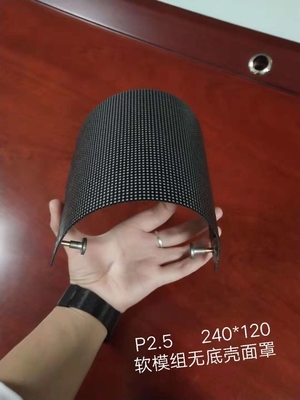 240*120mm تبلیغات داخلی تمام رنگی صفحه نمایش LED ماژول FPC Soft Led IP43
