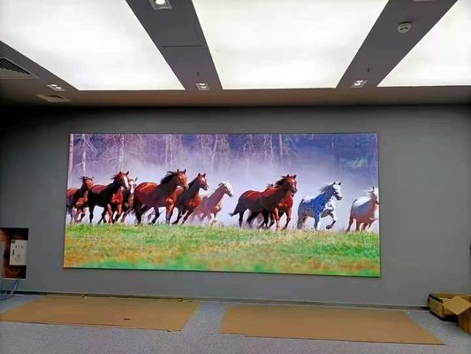 دیوار سیگنال دیجیتال 3840Hz P4 LED دیوار ویدیویی تبلیغات 320 * 160mm