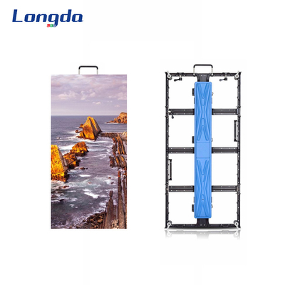 نمایشگر LED اجاره ای با روشنایی بالا 180W/M2 1R1G1B LED Screen Die Casting Alu