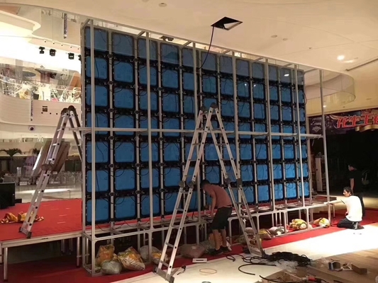 صفحه نمایش LED اجاره ای داخلی با وضوح بالا 1200 هرتز 1920 هرتز 900 سی دی / M2