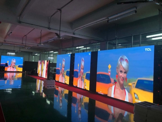 صفحه نمایش LED 108 اینچی 22.5 میلی متری صفحه نمایش LED فوق نازک 500 نیت قابل تنظیم