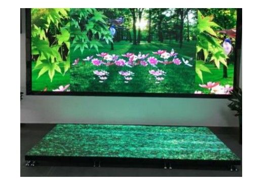 P3.91 نمایشگر LED رقص تعاملی 3840 هرتز ضد پوشیدن برای فروشگاه خرده فروشی